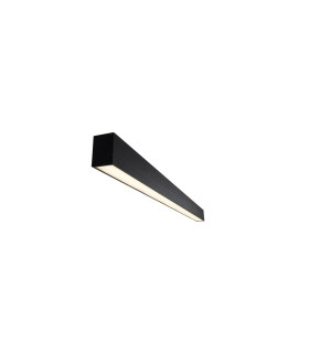 LUMINARIA COLGANTE LED 1200MM 40W 4000K 100º 230V NEGRO