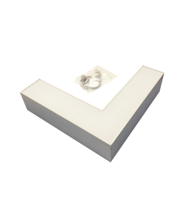 ACCESORIO LUMINARIA COLGANTE LED 4200K CONEXION EN L