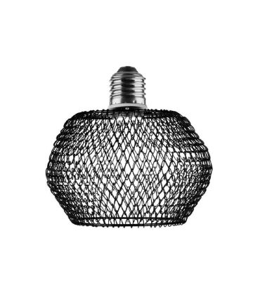 LAMPARA PLEGABLE LED E27 4W 3000K CESTA NEGRA