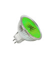 LAMPARA DICROICA CERRADA 38º 50W. 12V. VERDE