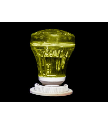 LAMPARA TIPO FLASH E-27 AMARILLA 1W