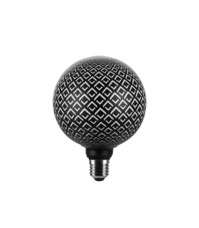 LAMPARA DECORATIVA LED TALLADO ROMBOS E27 4W 3000K