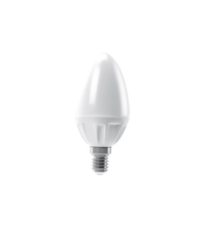 LAMPARA VELA CERAMICA LED E14 5,5W 4200K 270º 230V