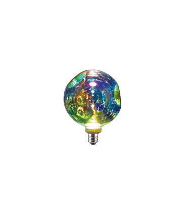 LAMPARA DECORATIVA LED CRISTAL IRREGULAR VARIOS COLORES Ø200mm E27 4.6W 3000K
