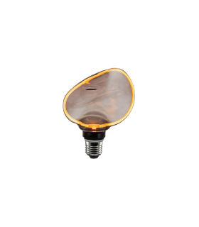 LAMPARA DECORATIVA LED HALO ASIMETRICA  E27 4W 1800K SMOKY