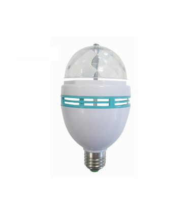 LAMPARA FIESTA LED RGB E27 2.5W 120º 230V