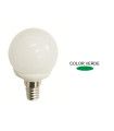 LAMPARA ESFERICA LED VERDE E14 4W 270º 230V