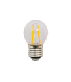 LAMPARA ESFERICA FILAMENTO LED E27 2W  6000K 360º 230V CLARA