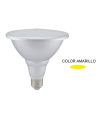 LAMPARA PAR 38 LED AMARILLA E27 5W 100º 230V