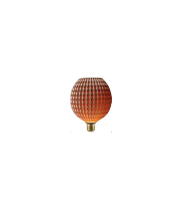 LAMPARA LED 3D TIPO GLOBO 4W E27 3000K MADERA
