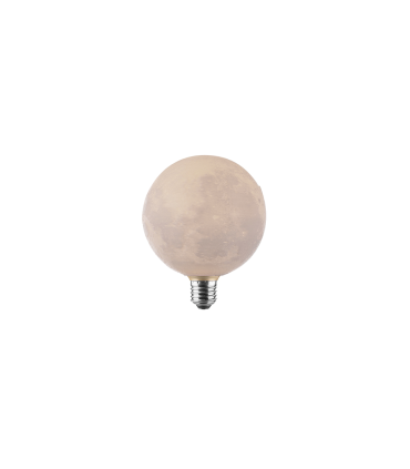 LAMPARA LED 3D LUNA Ø125mm 3.5W E27 3000K