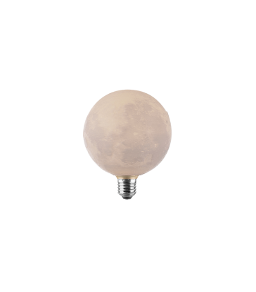 LAMPARA LED 3D LUNA Ø150mm 4.6W E27 3000K