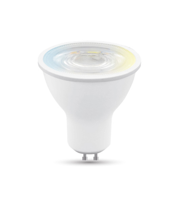 LAMPARA DICROICA SMART LED GU10 4.5W  CAMBIO DE TONO 180º 230V