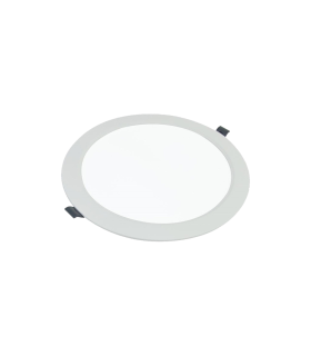 DOWNLIGHT LED EMPOTRABLE  CORTE 145MM 12W 6500K REDONDO BLANCO