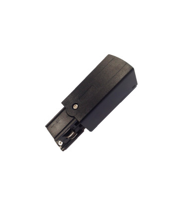 ACCESORIO CARRIL LED 4 VIAS (HASTA 3 ENCENDIDOS) CONECTOR DE CORRIENTE DERECHA  NEGRO