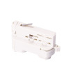 CONECTOR CARRIL LED SALIDA CABLE (PUNTO DE LUZ) BLANCO