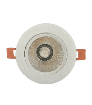 DOWNLIGHT LED EMPOTRABLE ORIENTABLE REDONDO CORTE 125MM 15W 3000K 36º 230V