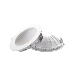 DOWNLIGHT EMPOTRABLE REGULABLE LED OCULTO CORTE 100MM 6W 6500K 230V