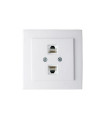 TOMA 2 RJ45 CAT 6  BLANCO EMPOTRAR SERIE 8000