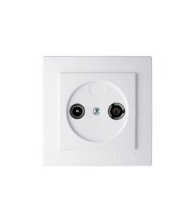 TOMA TELEVISION BLANCO EMPOTRAR SERIE 8000