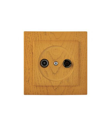 TOMA TELEVISION ROBLE EMPOTRAR SERIE 8000