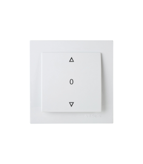 INTERRUPTOR DE PERSIANA SERIE 8000 BLANCO