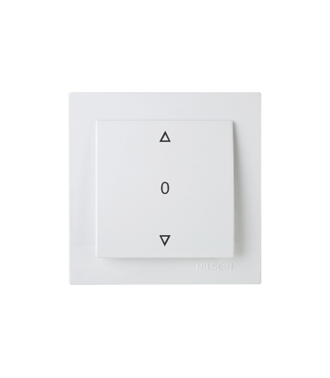 INTERRUPTOR DE PERSIANA SERIE 8000 BLANCO