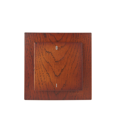 INTERRUPTOR DE PERSIANA SERIE 8000 NOGAL