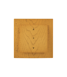 INTERRUPTOR DE PERSIANA SERIE 8000 ROBLE