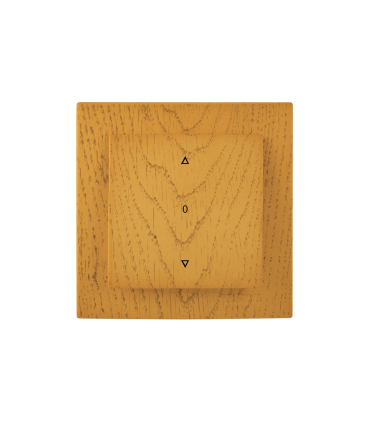 INTERRUPTOR DE PERSIANA SERIE 8000 ROBLE