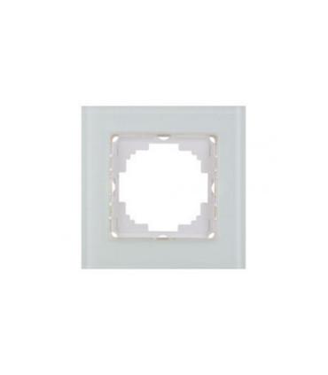 MARCO INDIVIDUAL CRISTAL BLANCO SERIE 8000