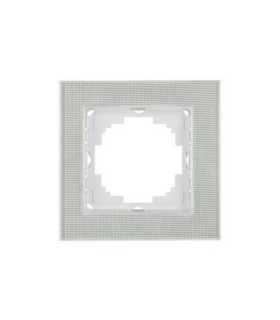 MARCO INDIVIDUAL CRISTAL PUNTEADO SERIE 8000