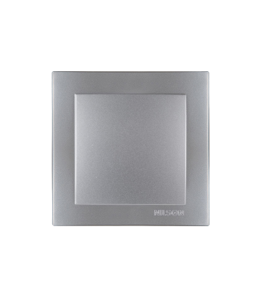 TAPA CIEGA SERIE 8000 PLATA