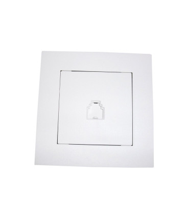 TOMA DE TELEFONO 4 VIAS BLANCA