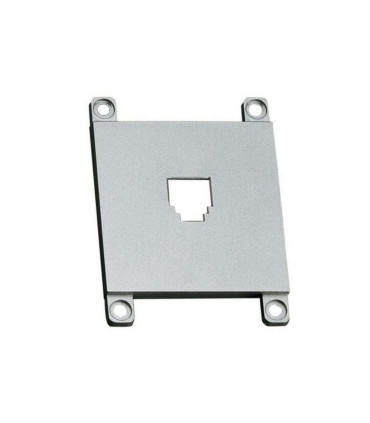 TAPA DECORATIVA PLATA PARA MECANISMO TELEFONO