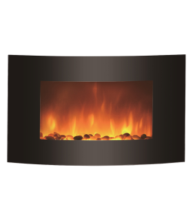 CHIMENEA EFECTO LLAMA 1000/2000W CON MANDO A DISTANCIA CON LUZ CALIDA TRASERA