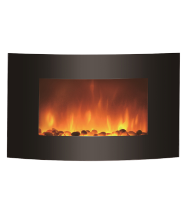 CHIMENEA EFECTO LLAMA 1000/2000W CON MANDO A DISTANCIA CON LUZ CALIDA TRASERA