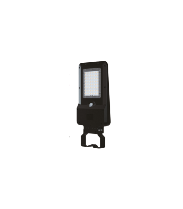 CABEZA FAROLA LED SOLAR CON SENSOR CREPUSCULAR Y MOVIMIENTO 20W 3000Lm  IP65 CAMBIO DE TONO 3000K/4000K/6000K