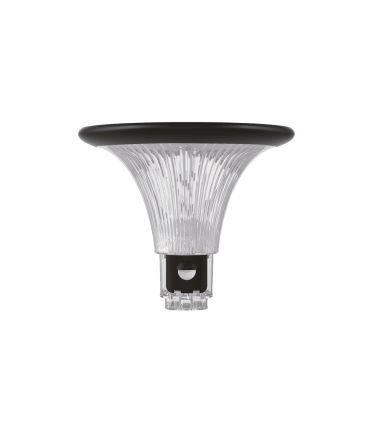 CABEZA DE FAROLA SOLAR DECORATIVA CON SENSOR CREPUSCULAR Y DE MOVIMIENTO 10W 1000Lm 3000K/4000K/6000K