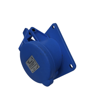 BASE CUADRO INCL. 2p+T  32A. AZUL