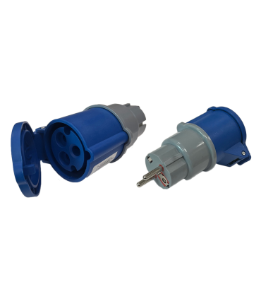 ADAPTADOR DOMESTICO INDUSTRIAL 2P+TT 16A.