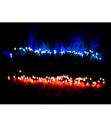 GUIRNALDA 144 LEDS MULTICOLOR PARA EXTERIOR 13.8W 230V 15m IP44