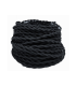 CABLE TRENZADO 3 X 1,5 NEGRO