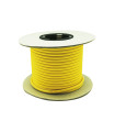 CABLE DECORATIVO TELA 2X0.75mm 25METROS AMARILLO