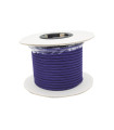 CABLE DECORATIVO TELA 2X0.75mm 25METROS MORADO