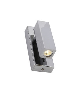 APLIQUE LED DIRECCIONABLE 3W 2700K 120º 230V CROMO