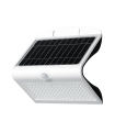 APLIQUE LED EXTERIOR SOLAR CON SENSOR DE PRESENCIA Y CREPUSCULAR IP65 8W 6000K + 3000K parte trasera 120º  BLANCO