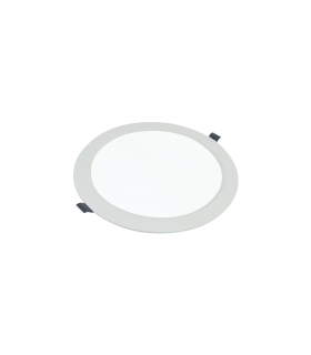 DOWNLIGHT LED EMPOTRABLE  CORTE 145MM 12W 4000K REDONDO BLANCO