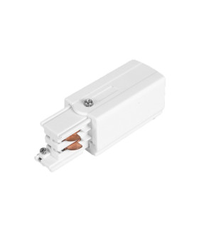ACCESORIO CARRIL LED 4 VIAS (HASTA 3 ENCENDIDOS) CONECTOR DE CORRIENTE DERECHA BLANCO