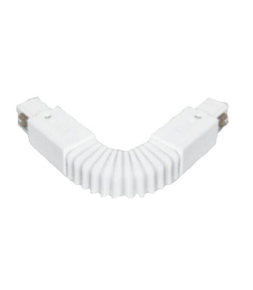 ACCESORIO CARRIL LED 4 VIAS (HASTA 3 ENCENDIDOS) CONECTOR FLEXIBLE BLANCO